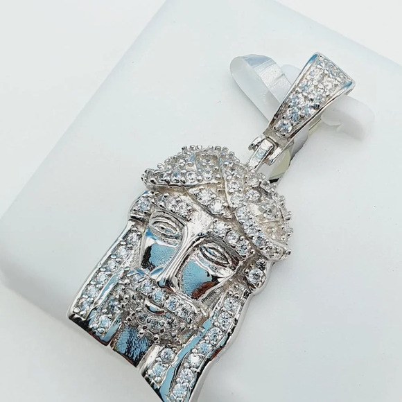 "925 Sterling Silver Cubic Zirconia Pendant, U19254760 - Picture 4 of 12